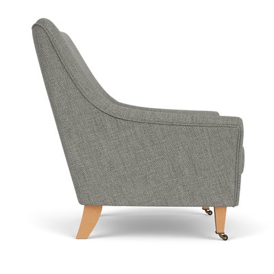 Armchair - Grey Marl - Rustic Weave