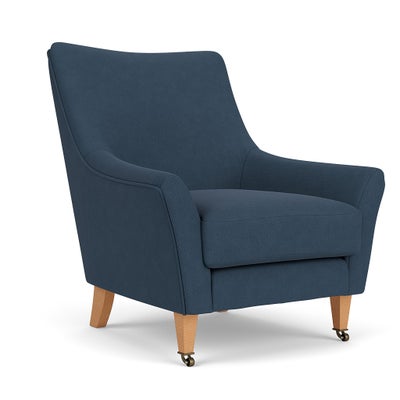 Armchair - Indigo - House Linen Mix