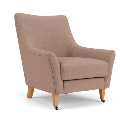 Armchair - Dusky Rose - Eco Chenille
