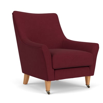 Armchair - Rosehip - House Linen Mix