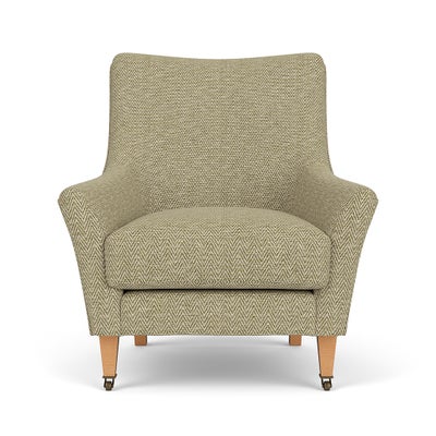 Armchair - Apple - Herringbone Weave