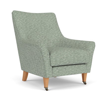 Armchair - Lake - Herringbone Weave