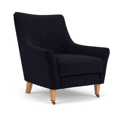 Armchair - Ink - Eco Chenille