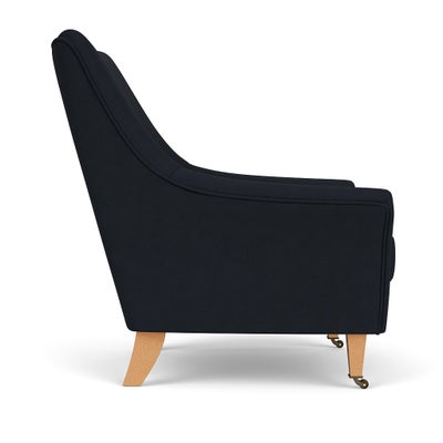 Armchair - Ink - House Linen Mix