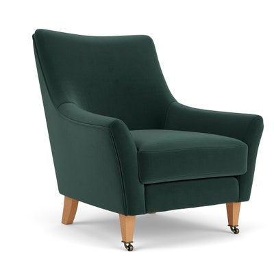 Armchair - Lake - Matt Velvet
