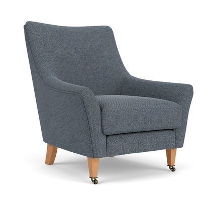 Armchair - Indigo - Rustic Weave