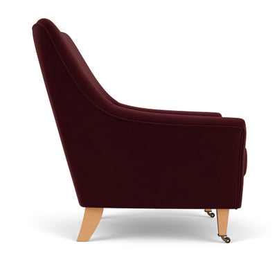 Armchair - Dark Rosehip - Matt Velvet