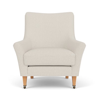 Armchair - Natural - Broadway Stripe