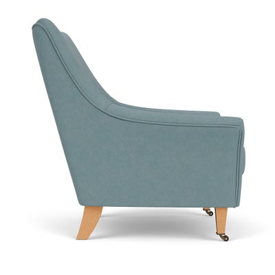 Armchair - Sky Blue - House Linen Mix