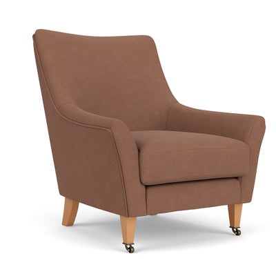 Armchair - Dusky Blush - House Linen Mix