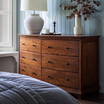 Low and Wide 6 Drawer Chest