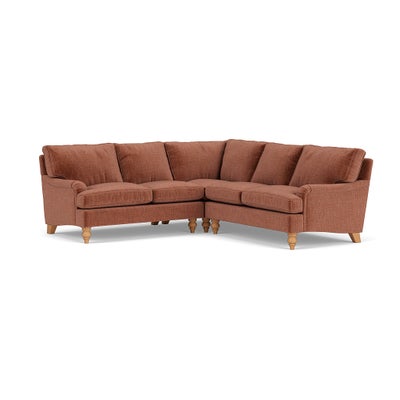 Corner Sofa - Cinnamon - Eco Chenille