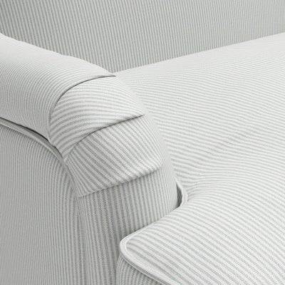 Large 2 Seater - Duck Egg - Broadway Stripe