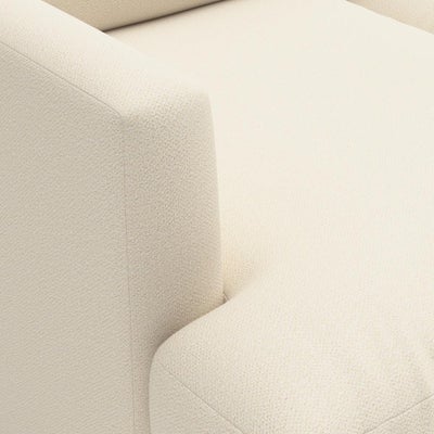 Chaise Extra Large Left Hand - Cream - House Weave