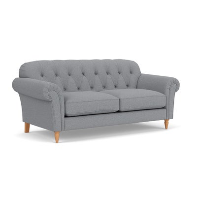 3 Seater Sofa - Blue Marl - House Weave