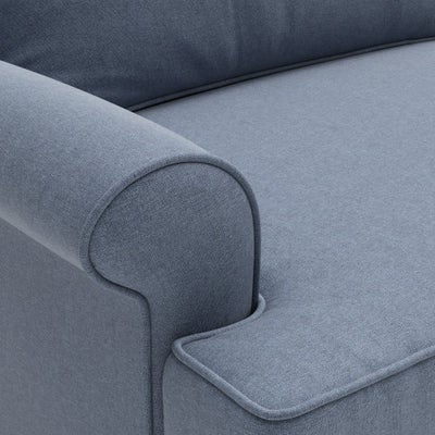 3 Seater - Indigo - House linen mix