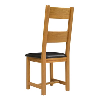 Ladderback Chair - Leather Seat Pad