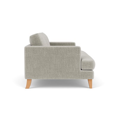 Large 2 Seater - Grey Mist - Eco Chenille