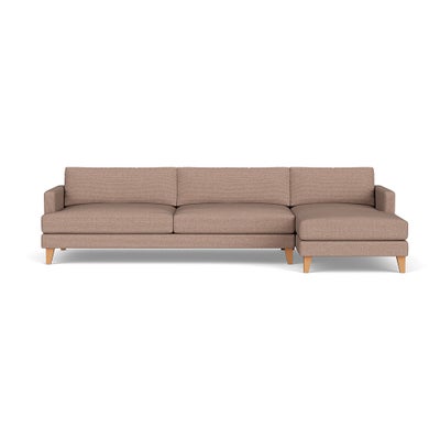 Chaise Extra Large Right Hand - Autumn Mix - Textured Weave