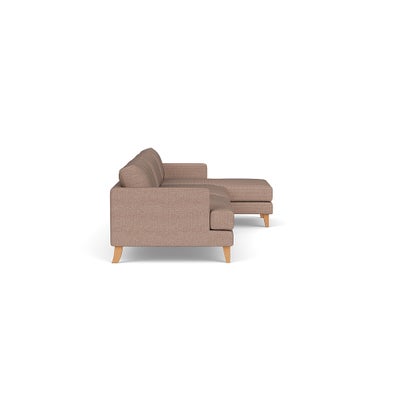 Chaise Extra Large Right Hand - Autumn Mix - Textured Weave