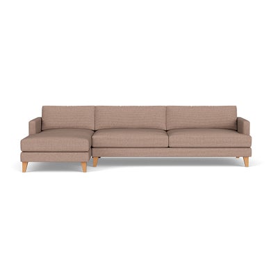 Chaise Extra Large Left Hand - Autumn Mix - Textured Weave