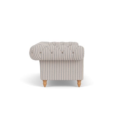 Large 2 Seater - Indigo - Kingham Stripe