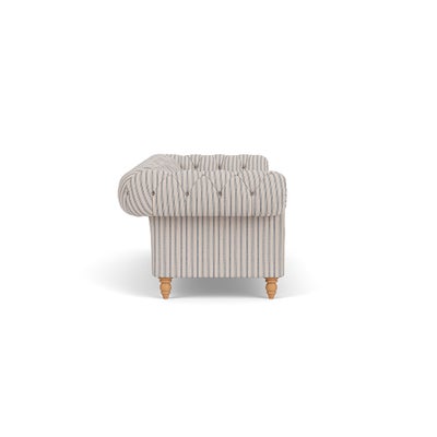 3 Seater - Indigo - Kingham Stripe