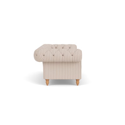 3 Seater - Flax - Kingham Stripe