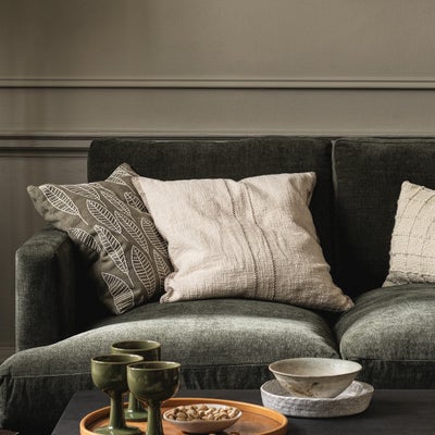 Havisham Hand Woven Natural Cushion 50x50cm