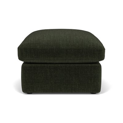 Foot Stool - Moss - Eco Chenille
