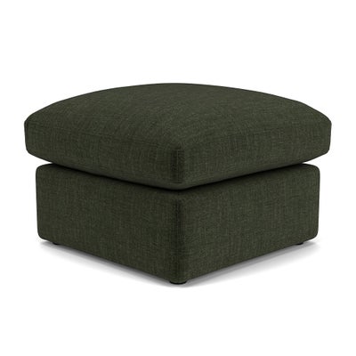 Foot Stool - Moss - Eco Chenille