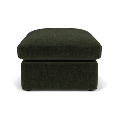 Foot Stool - Moss - Eco Chenille