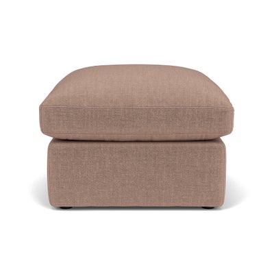 Foot Stool - Dusky Rose - Eco Chenille