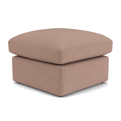 Foot Stool - Dusky Rose - Eco Chenille