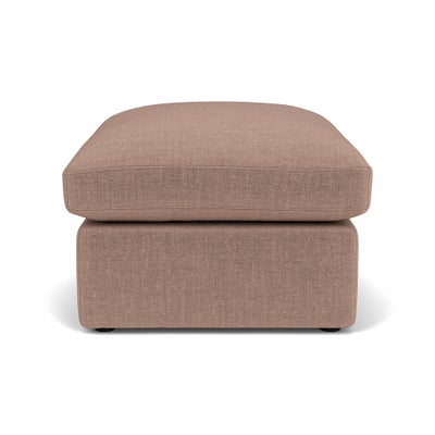 Foot Stool - Dusky Rose - Eco Chenille