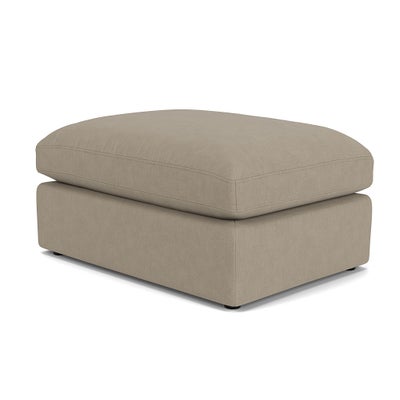Foot Stool - Dove Grey - House Linen Mix