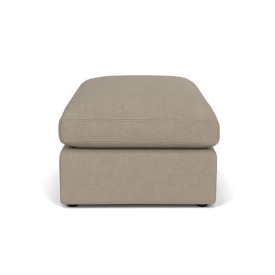 Foot Stool - Dove Grey - House Linen Mix
