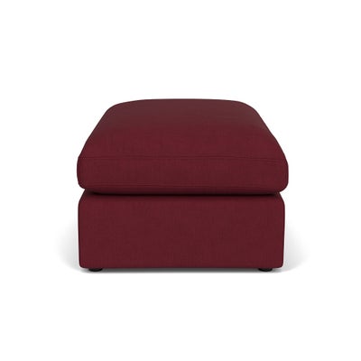 Foot Stool - Rosehip - House Linen Mix