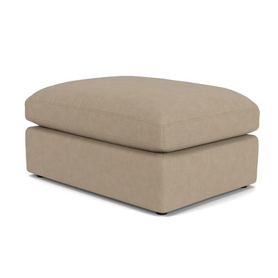 Foot Stool - Natural - House Linen Mix