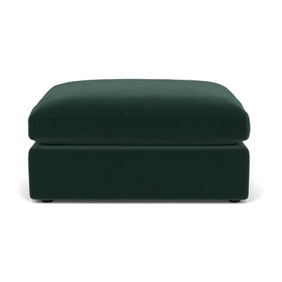 Foot Stool - Lake - Matt Velvet