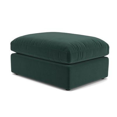 Foot Stool - Lake - Matt Velvet