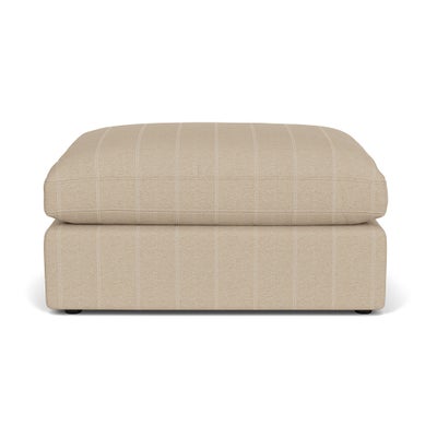 Foot Stool - Natural - Compton Stripe