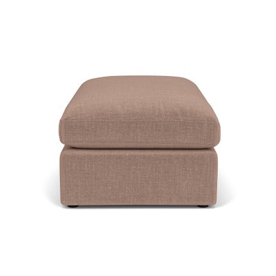 Foot Stool - Dusky Rose - Eco Chenille