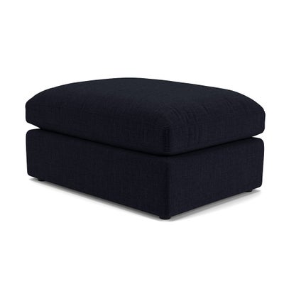 Foot Stool - Ink - Eco Chenille