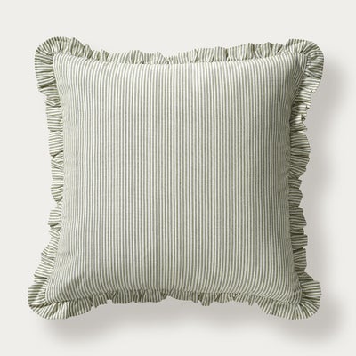 Country Ruffles Apple Cushion
