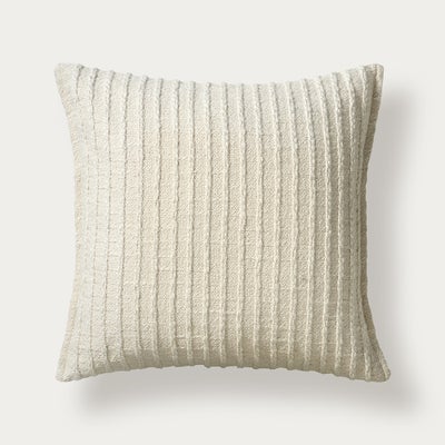 Bowen Hand Woven Natural Stripe Cushion 45x45cm
