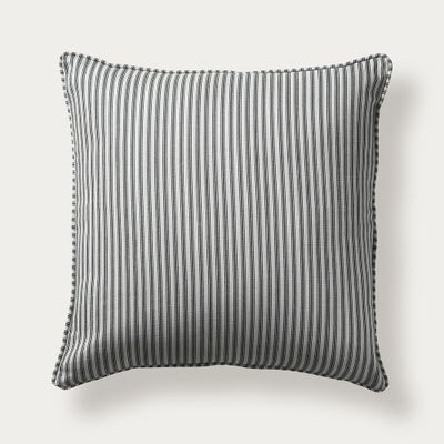 Lansdown Ticking Stripe Cushion Ink