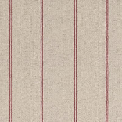 Foot Stool - Raspberry - Compton Stripe