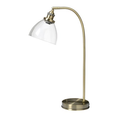 Boxwell Table Lamp - Antique Brass