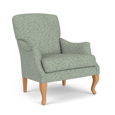 Armchair - Lake - Herringbone Weave